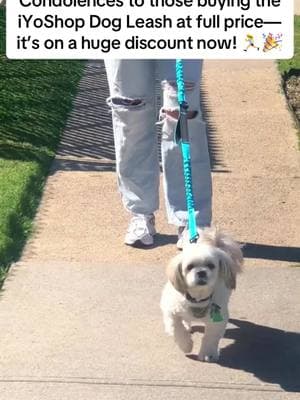 🐾💪 Take your dog outings to the next level with the iYoShop Hands-Free Dog Leash! Lightweight, comfy, and durable—ideal for energetic pups and owners. 🌟🐶 #dogwalkingaccessories #iyoshopleash #handsfreeliving #petfitnessgear #dogjoggingessentials 