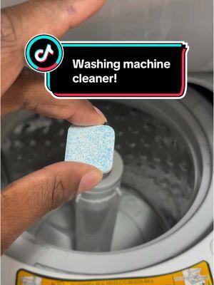 Washing machine cleaner #washingmachineclean #washingmachinehack #tiktokshopfinds #cleaning 