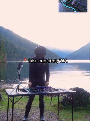 dawless set by a haunted lake 💧 #synthesizer #synth #dawless #lxr02 #techno #td3 #behringer #roland #rolands1 #airacompact #ericasynths 