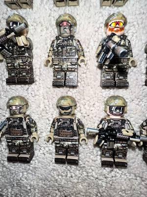 Some of my new Lego Army figs #lego #legomilitary #army 