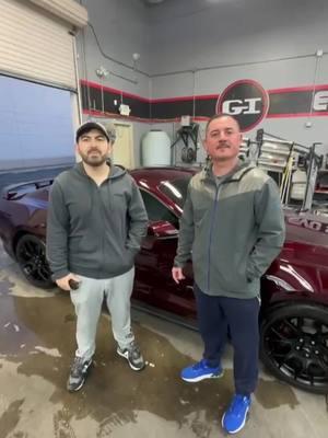 A father and Son duo brought us this cool burgundy Mustang for paint correction, ceramic coating, and caliper color change and the results speak for themselves 😎🔥 schedule your vehicle today at GIDETAIL.COM 👍🏽 #ceramiccoating #paintcorrection #paintprotectionfilm #lasvegaslocals #lasvegasbusiness 