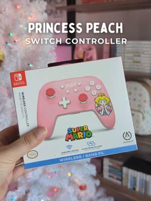 She's perfect and if the Switch 2 doesn't come in pink, I will boycott #nintendocollector #nintendogamer #princesspeach #princesspeachcontroller #princesspeachcollector #pinkcontroller #switchcontroller #switchaccessories #cuteswitchaccessories 