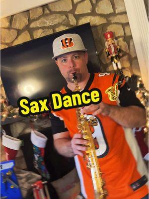 Missing my bari, so I had to make do with my son’s “saxophone” 😏 #saxophone #tenorsax #altosax #sopranosax #saxcover #trending #dance #moai #Christmas #WhoDey @Cincinnati Bengals #fyp 