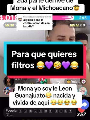 Respuesta a @layla #monaygeros #fypシ #michoacano #mona #paratiiiiiiiiiiiiiiiiiiiiiiiiiiiiiii #foryoupage #fyf #tiktoklive #envivo #humor #chisme #teamsnake🐍 #🐍 #carlhoos_ #dale❤️ #algorithm #xyzbca #makemeviral #bts #makemefamous 😂#hazmeviraltiktok #viralvideo #viralllllll #trending #capcut #ponmeenparati 😂#monacolegas #💜 #gerosymona #❤️ #batalla #battle #🥰 #batallastiktok #💰 