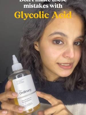 3 mistakes you should not do while using the @The Ordinary glycolic acid toner #theordinary #glycolicacid #toner #skincare #exfoliating #viralproducts #toktokshop 