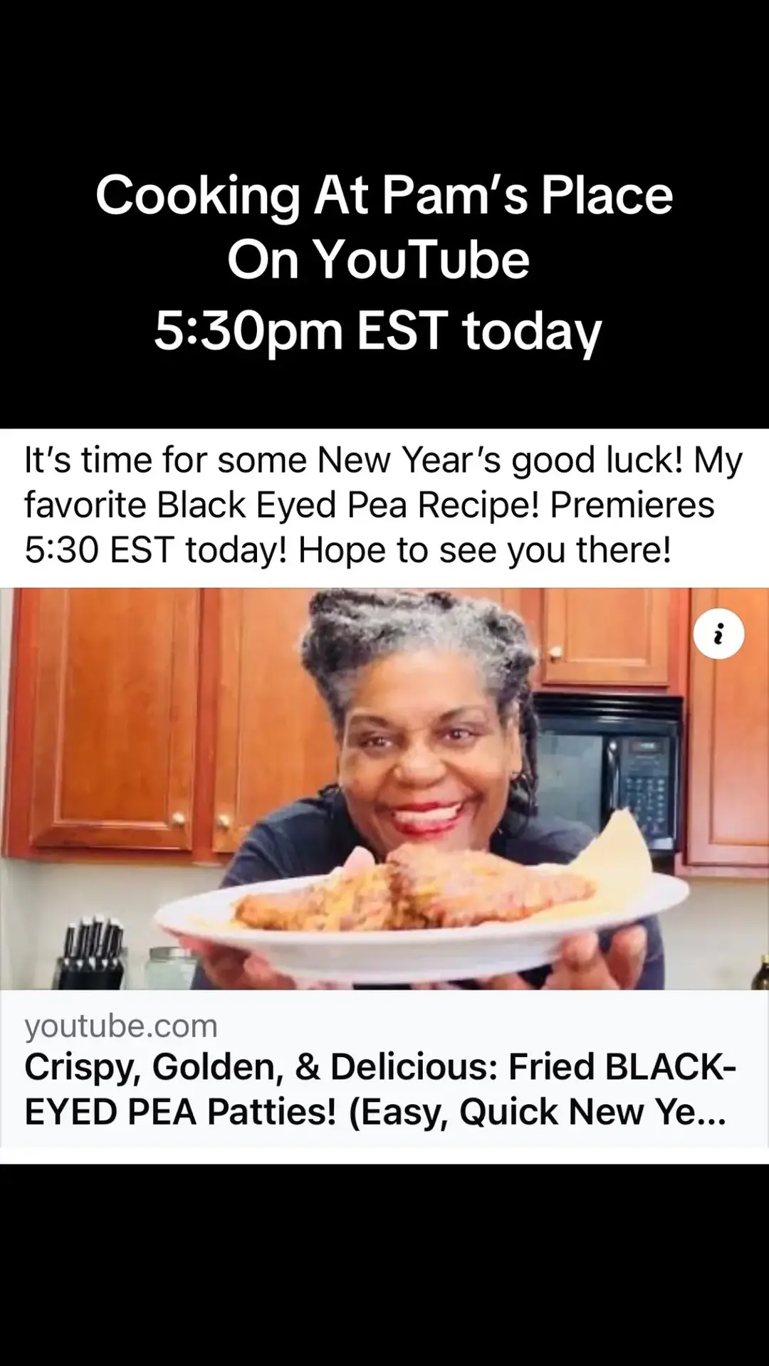 Ring in the New Year with good luck and these crispy, flavorful Black Eyed Pea Patties! 🍀 This easy-to-follow recipe is perfect for a festive feast. Get ready for a delicious and lucky start to 2024! #BlackEyedPeas #NewYearsRecipe #SouthernComfort #FriedFood #GoodLuckCharm #EasyRecipe #Foodie #RecipeVideo #CookingWithLove