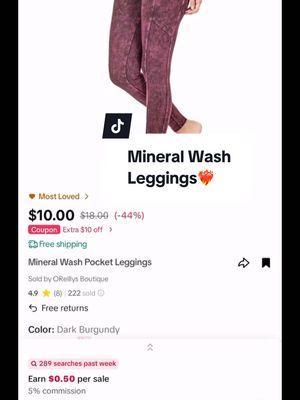 Give me all the mineral wash 😍❤️‍🔥 #freeshippingusa #mineralwash #newleggings #todaysdeals #ttsdeals #womensleggings #plussizeleggings 