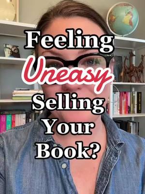 Does the idea of asking for book sales or selling your book make you feel uneasy? This will help! #authortok #authortokfyp #publishingmybook #bookpublishing #bookmarketing #bookmarketingtips #writersoftiktok #authorproblems