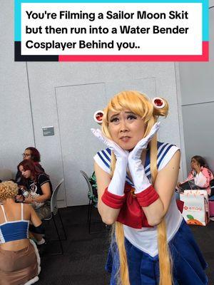 Has this happened to you before? 🤣 We were both laughing so hard after I crashed into her and apologized! . . sailor moon cosplay  #sailormoon #sailormooncosplay #cosplay 