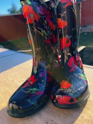 #slogger #waterpro #botas  #botasdelluvia #flores #bota 