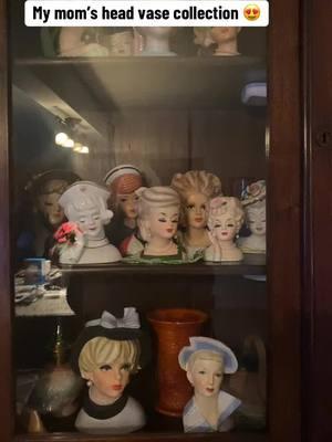 Pretty cool ❤️🥰 #antique #antiques #headvase #collection #collectables #vase #vases #mom #mama #mamaw #grandma #grandmother 