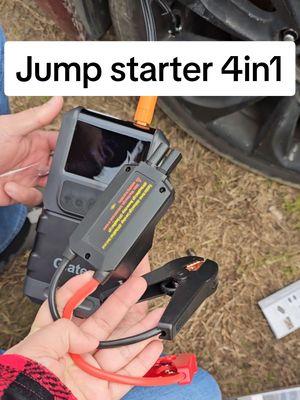 4000A Portable Car Jump Starter with Air Compressor  Jump Start Battery Pack ,12V able, Power Bank #jumpstarter #aircompressor #portablejump #powerbankcharger #paratii #TikTokShop #tiktokshopfinds #tiktokshopcybermonday #yearandsale 