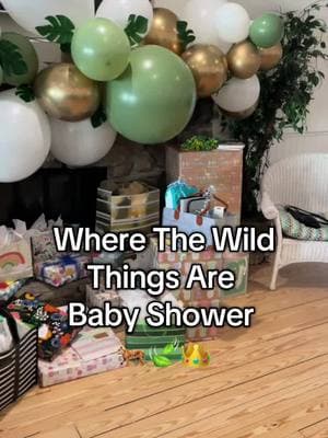 Such a fun afternoon showerinf @Hayley Upton and Baby Cook!! #baby #babyshower #babyboy #babyshowerideas #babyshowergames #babyshowerdecorations #wherethewildthingsare #wildone #shower #gifts #mom #firsttimemom #party #partydecor #decor #theme #partytheme #fyp #viral 