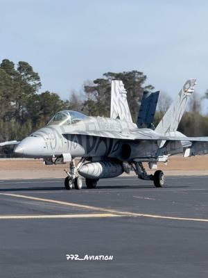 BENGALS F18C at Wilmington International Airport #wilmingtonnorthcarolina #wilmingtoninternationalairport #bengalsnation #bengalsoftiktok #F18 #F18C #KILM #christmasvibes 