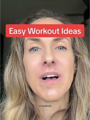 Easy workout ideas for this week between Christmas and New Years! #easyworkoutathome #easyworkout #workoutideas #getactivewithallison #fitnessover40