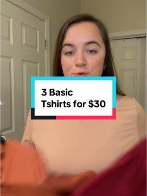 3 pack of basic tshirts for $30. #showitty #showittytshirts #tshirtstyle #basics #fashion 