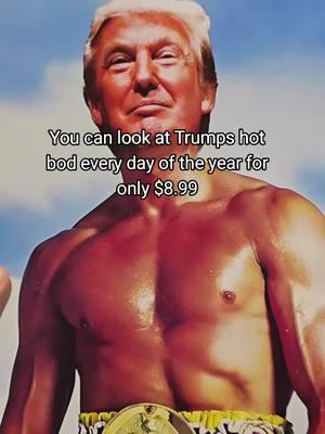 #donaldtrump #calendar #trump #2025calendar  #president #beachbody #abs #hotbody #2025 