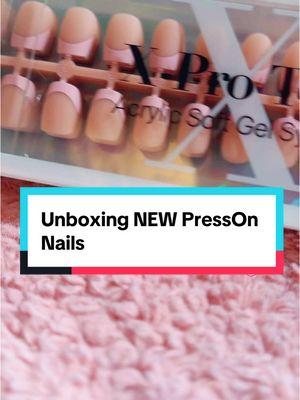 Unbox my Press On Nails with Me! These Salon quality nails at home are unmatched and the kit comes with everything you need.  #sxccosmetics #pressonnail #salonnailsathome 