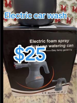 Electric Foam Sprayer Car Wash #foamsprayer #car #cartoks #carcleaning #autocleaner #sprayclean #clean #CleanTok #cleaning #cleantools 