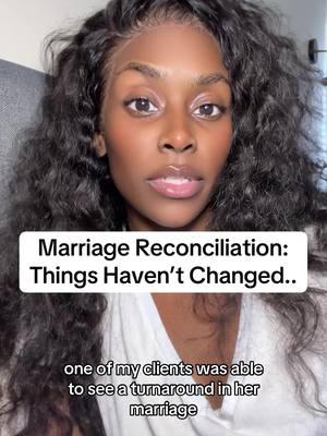 Marriage coaching only works if you are intentional and disciplined. It’s meant to be a checkpoint and not a crutch. If you are ready to be intentional, click the link in my bio book your first session.   #marriagestory #marriage #marriagerestoration #marriage #marriagelife #marriageadvice #marriagetip #marriagetips #marriageproblems #reconciliation 