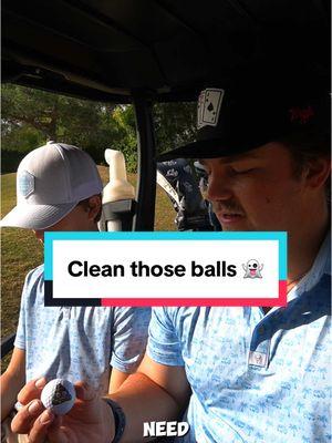 If you are sick of your balls being dirty then you need to get your own Ghost Golf Towel 👻 #ghostgolf #gavgolfs #cleanballs 