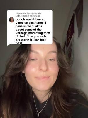 Replying to @Carrie | Seattle Esthetician I hope this made sense lol  #esthetician #fyp #estheticiansoftiktok #skintok #foryoupage #clearstemskincare #acne #acneproneskin #estheticiantiktok 