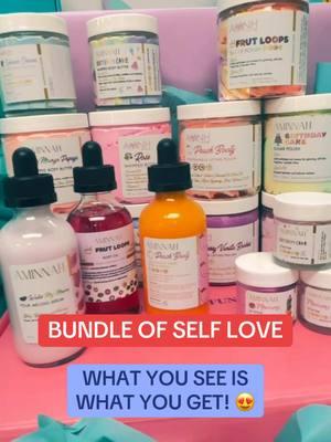 No wonders, no mysteries! WHAT YOU SEE IS WHAT YOU GET! 😍 two bundles full of 17 items, pick your fac or both 😘#tiktokmademebuyit #aminnahskincare #fineapple #beauty #fyp #foryoupage #satisfyingvideo #viralvideo #bundles 