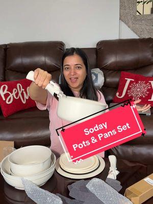 Soday pots and pand #soday #sodaycookware #sodaypotsandpans #sodaynonstickpots 