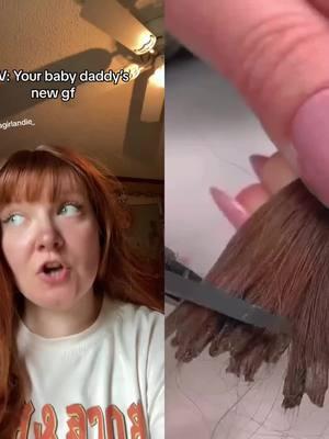 Part 1,#deadbeat #babydaddygf #skitvideos #babydaddy #fyp #pov #hair #make #hairdressing  up #eye shadow #eyebrow makeup #Manicure