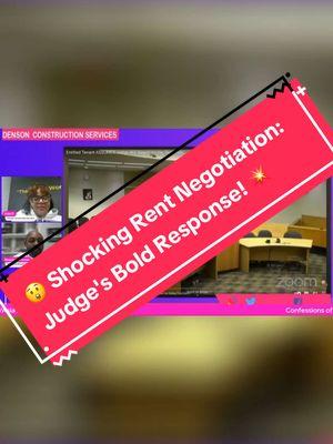 😲 Shocking Rent Negotiation: Judge's Bold Response! 💥 Watch as a tenant faces the unexpected reality of court negotiations! Don't miss these surprising revelations! New reaction you tube show on you tube Confessions of a Landlord with @reggieisrealestate watching live eviction court hearings on Denson Construction Services channel.  Please send us over any court eviction shows that you would like for us to review. 👩🏽‍💻Make sure you follow @ladycontractor and @densonconstserv for all things investing in #Detroit. #EvictionStory #FinancialStruggles #Homelessness #LandlordTenant #Debt #FinancialCrisis #HousingCrisis #ToughDecisions #EmotionalRollercoaster #RealLifeStruggles #EvictionStory #FinancialStruggles #Homelessness #LandlordTenant #FinancialCrisis #HousingCrisis #ToughDecisions #EmotionalRollercoaster #RealLifeStruggles#RentNegotiation #HousingChallenges #DetroitHousing #CourtroomDrama #TenantRights #LegalInsights