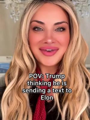 Haha. #politicalhumor #politicalsatire #politicalcomedy #trump #text #elon 