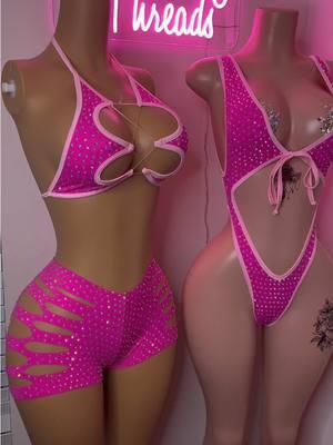 Pink milkshake sets have been restocked 🚨#raveoutfit #festivalfashion #exoticdancewear #baddieoutfits 