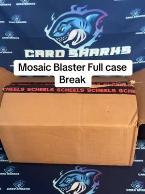 We are running a full case of Mosaic Blasters. Come grab your teams #sportscards #thehobby #sportscardbreaks #nfl 