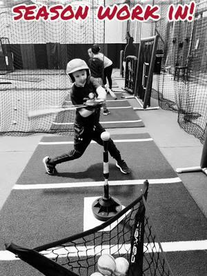 You get out what you put in! Putting in work during the off season! #fyp #boymom #blessed #baseballboys #baseball #batting #battingpractice #workhard #playball #repitition #swingbatterswing #10ubaseball 