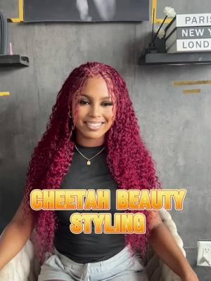 Cheetahbeauty 99J burgundy 13×6 deep wave 28" 180% density wig 😍😍  . #cheetahbeautywig #cheetahbeautyhair #burgundywig #deepwavewig  #frontalwig #wiginfluencer #wiginstall #wigtutorial  #humanhairwig #halfuphalfdownhairstyle #wandcurls #falldealsforyou  #TikTokShop #cheetahbeauty_shop #viral #humanhairwigs #99Jdeepwave #colorwigs 