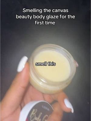 Okay canvas beauty this one is one of them ones #smellit #canvasbeauty #bodyglaze #bodyglazereview 