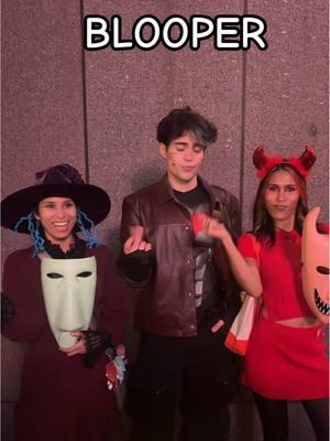 DRAFT: The many tries we did to make this video was to funny ft @@Benji Krol😄✨  BEST HALLOWEEN NIGHT EVER 🙃🤗 ##fyp##draftvideo##tiktok##fypシ##trend##halloweenfun