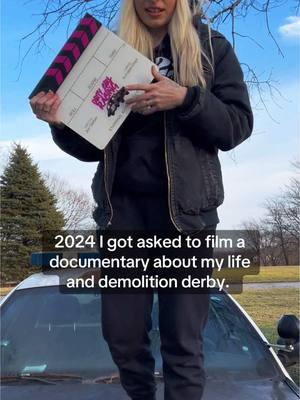 @JennySueGerber changed my life ❤️❤️ #demolitionderby #dirtygirlracing #filmmaking #filmtok #foryoupage  #2024 #happynewyear 