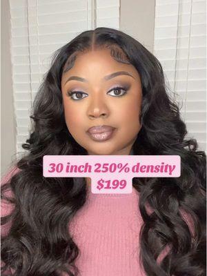 Glueless Loose Wave Curtain Bangs wig 30 inch only $199. @Amanda Hair Store #amandahair #amandahairshop 