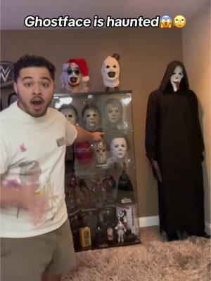 Ghostface is not haunted guys #ghostface #tiktoklive #scary #creepy #haunted #fyp #creatorsearchinsights 