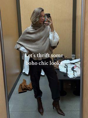 Isabel Marant boho-chic style for 2025? Say less… #thriftedfashion #thriftwithme #isabelmarant #bohochic #bohochicstyle 