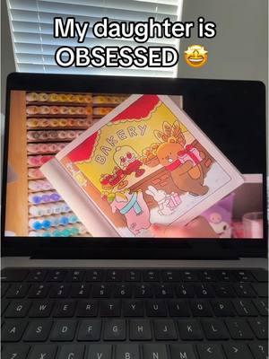 It’s so satisfying to use🥺 #asmr #coloringbook #colorbook #asmrsounds #relaxing #girltok #stressfree #satisfyingvideo #momtok #cute #mom #giftidea 