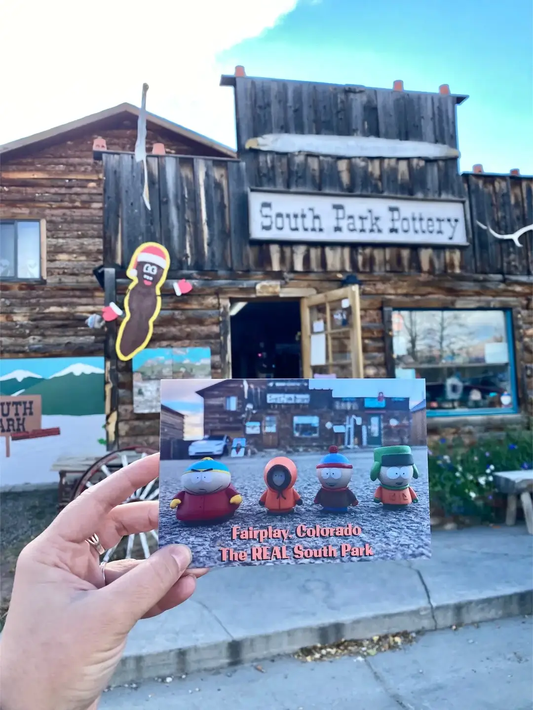 These are the perfect way to remember your trip to Fairplay, Colorado - the town that South Park is based on! We have a variety of different postcards available in store now. Check them out next time you visit! #southpark #southparkicons #southparkcollection #smallbusinessowner #coloradosmallbusiness #officialsouthpark #colorado #southparkfandom #explore #smallbusinesssupport #fairplaycolorado #vintagesouthpark #therealsouthparkcollection #coloradocheck #coloradolife 