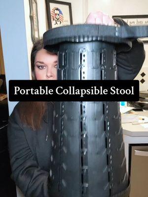 If you've ever worked in any type of job where you go into people's homes you know exactly what I'm talking about.  This portable collapsible stool is light enough to carry into all of your appointments with you and easy to wipe down before you put it back in your car making sure you don't take those germs with you.  #portablestool #portablecollapsiblestool #collapsiblestool #tiktokshopfinds #tiktokmademebuyit #tiktokshopyearendsale 