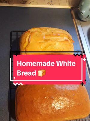 Homemade White Bread 🍞 I will NEVER go back to store bread again! #breadwinner #breadbaker #savannahsbakery 