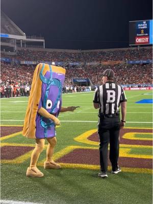 “have Pop-Tarts as mascots”they said… “it would be fun” they said  #poptarts #poptartsbowl #ptbowl 