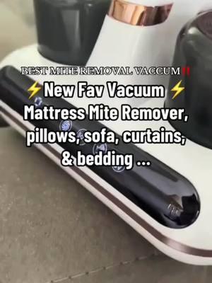 This is DEFINATELY a "MUST HAVE" and home hack for cleaning!! 💫 I LOVE 💕 this handheld Portable Wireless Vacuum Cleaner Mattress Vacuum Cleaner, Powered by UV-C Light & ultrasonic Technology, 16Kpa Strong Suction, Low Noise, Suitable for dust, pet Hair, etc. ⚡️ It's the best for cleaning mattresses, sofas, curtains, pillows etc. I don't like using the same vacuum I use on the floor for bedding, pillows, and furniture. This vacuum gets out everything and helps you see what you'd been missing. #portablevacuumcleaner #portablevacuum #vaccum #miteremover #vaccumcleaner #mattressvacuum #mattresscleaner #dustmitevacuumcleaner #handheldvacuum #portable #portablevacuum #tiktokshopfind #tiktokshop2024 #cleanliving #cleanliving #momtok #MomsofTikTok #lowtoxliving #lowtox #lowtoxiclifestyle #pocketvacuum #cleaninghack #momlifestyle #vacuuming #cleantoks #cleaningtips #momlifebelikethis #momlifestyle #homefinds2024 #momtok #cleaninghack #mattressvacuum #TikTokShopBlackFriday #NewYearNewAura #cordlessvacuum #cordless #handheldvacuum  #creatorsearchinsights 