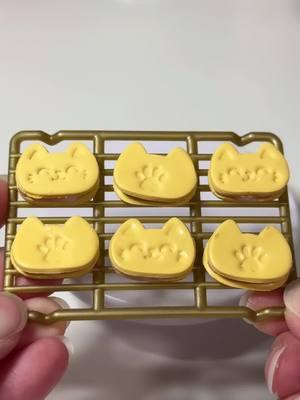 Kitty cat cookies!! 👩🏻‍🍳🐈 I love this Miniverse From Scratch series!  Visit MGA’s shop (link in bio) to get yours! 🛒🔗 #miniverse #miniverseremix #miniversecreator #makeitmini #minifood #makeitminifood #fromscratch #kittycat #catlover #cookies #unboxing #kawaii 