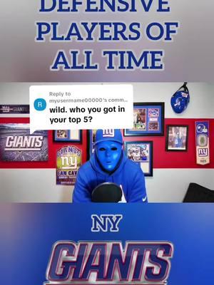 Replying to @myuserrname00000 TOP 5 DEFENSIVE PLAYER OF ALL TIMES #gman #nygiants4life #nygiantsnation #LAWRENCETAYLOR 