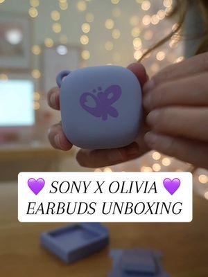 never knew i needed purple earbuds until now!!! how cute??? 💜✨  thank you @SonyElectronics !! sony linkbuds x olivia rodrigo earbuds #ListenLikeOlivia #GiftFromSony  #oliviarodrigo #oliviaguts #sonyheadphones #forthemusic #sonylinkbuds #oliviarodrigosony #livies #livieshq #fyp 📷 filmed on Sony ZV-E10 II @Sony Alpha 